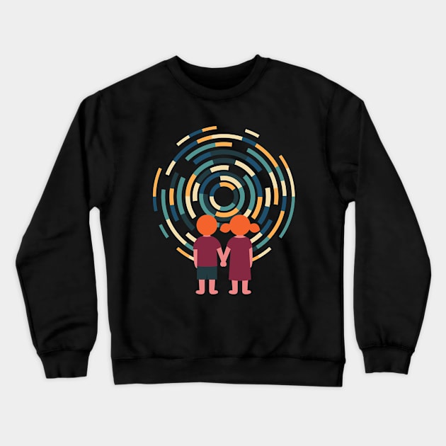 Time Travel Crewneck Sweatshirt by AndyWestface